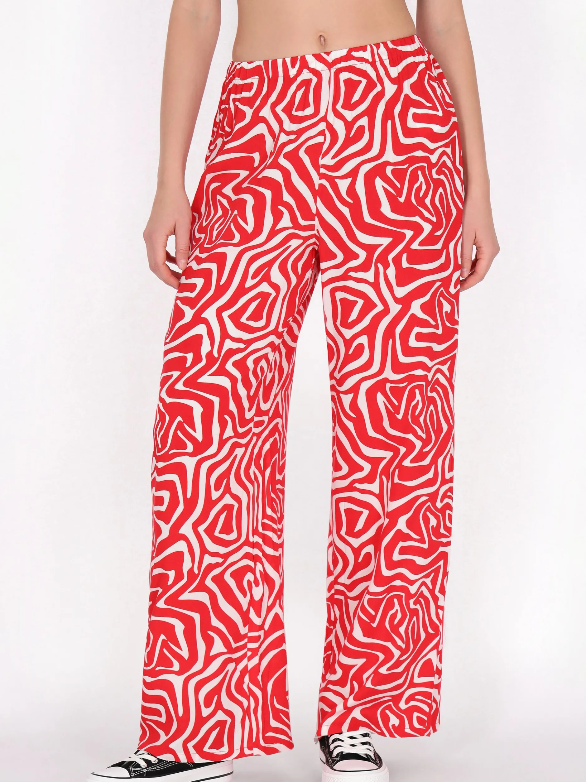 MyMo Damen Hose in rot