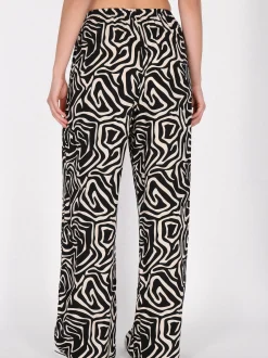 MyMo Damen Hose in schwarz