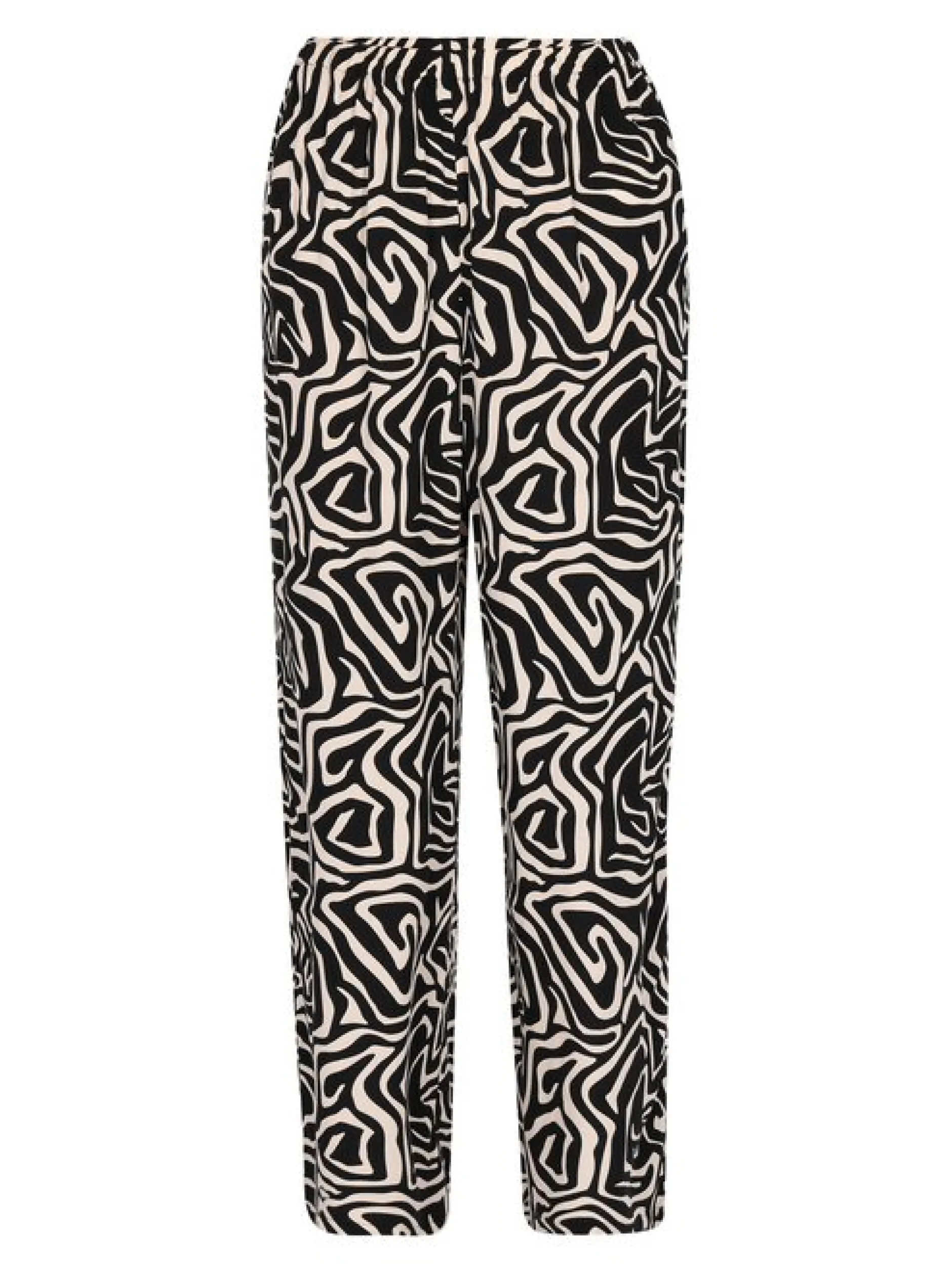 MyMo Damen Hose in schwarz