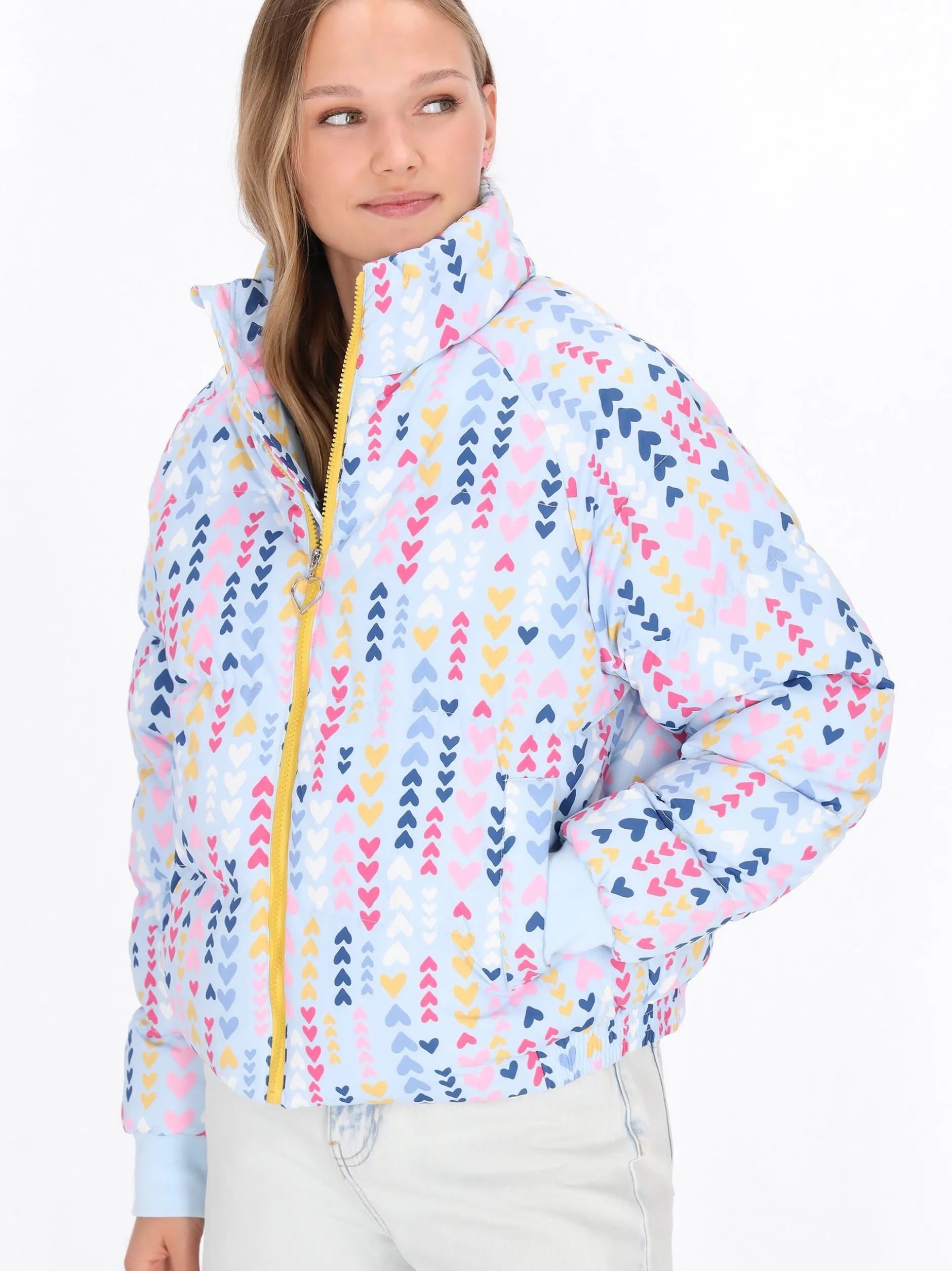 MyMo Damen Jacke in blau