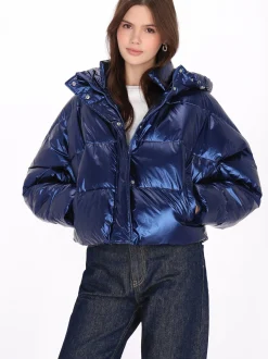 MyMo Damen Jacke in blau