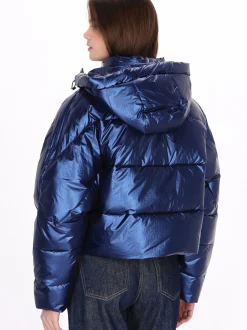 MyMo Damen Jacke in blau