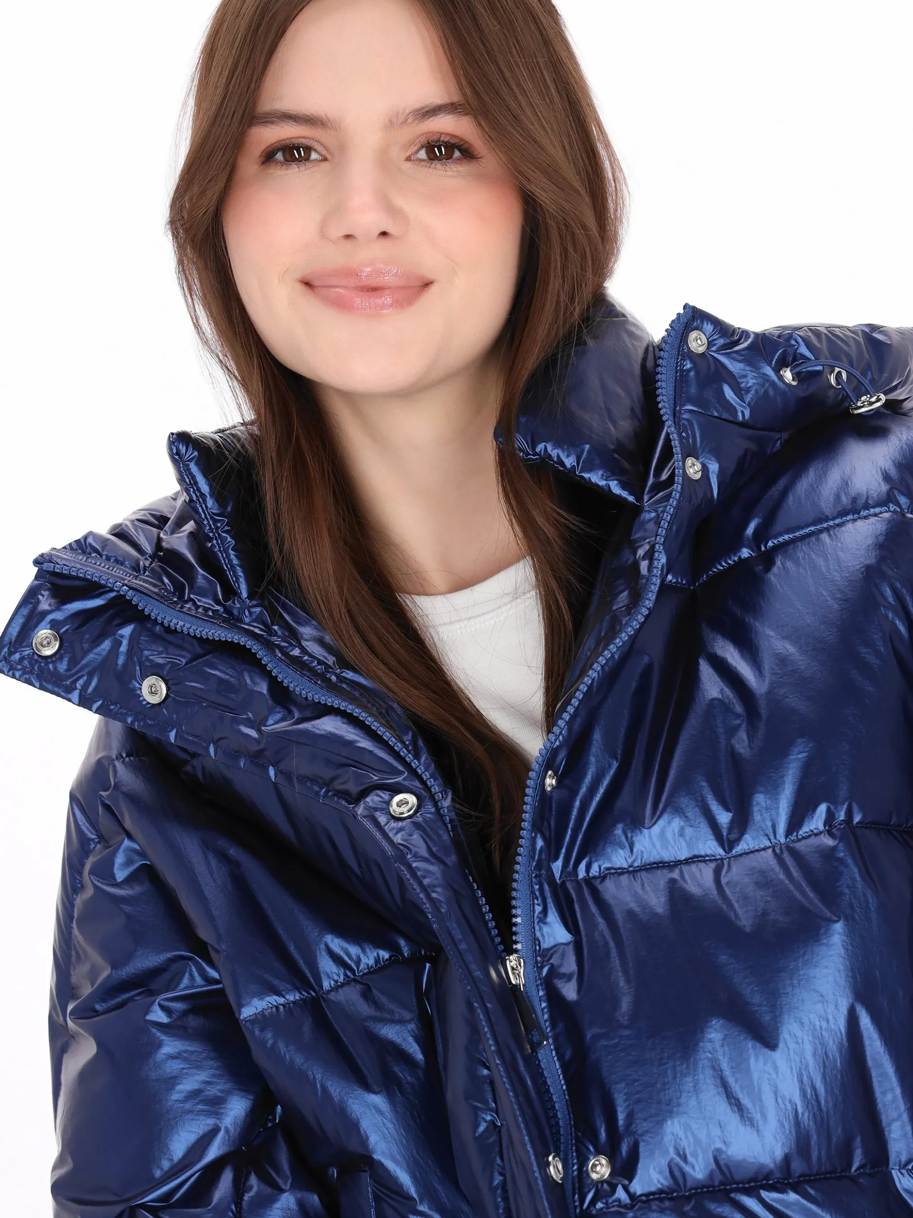 MyMo Damen Jacke in blau