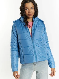 MyMo Damen Jacke in blau