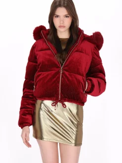 MyMo Damen Jacke in bordeaux
