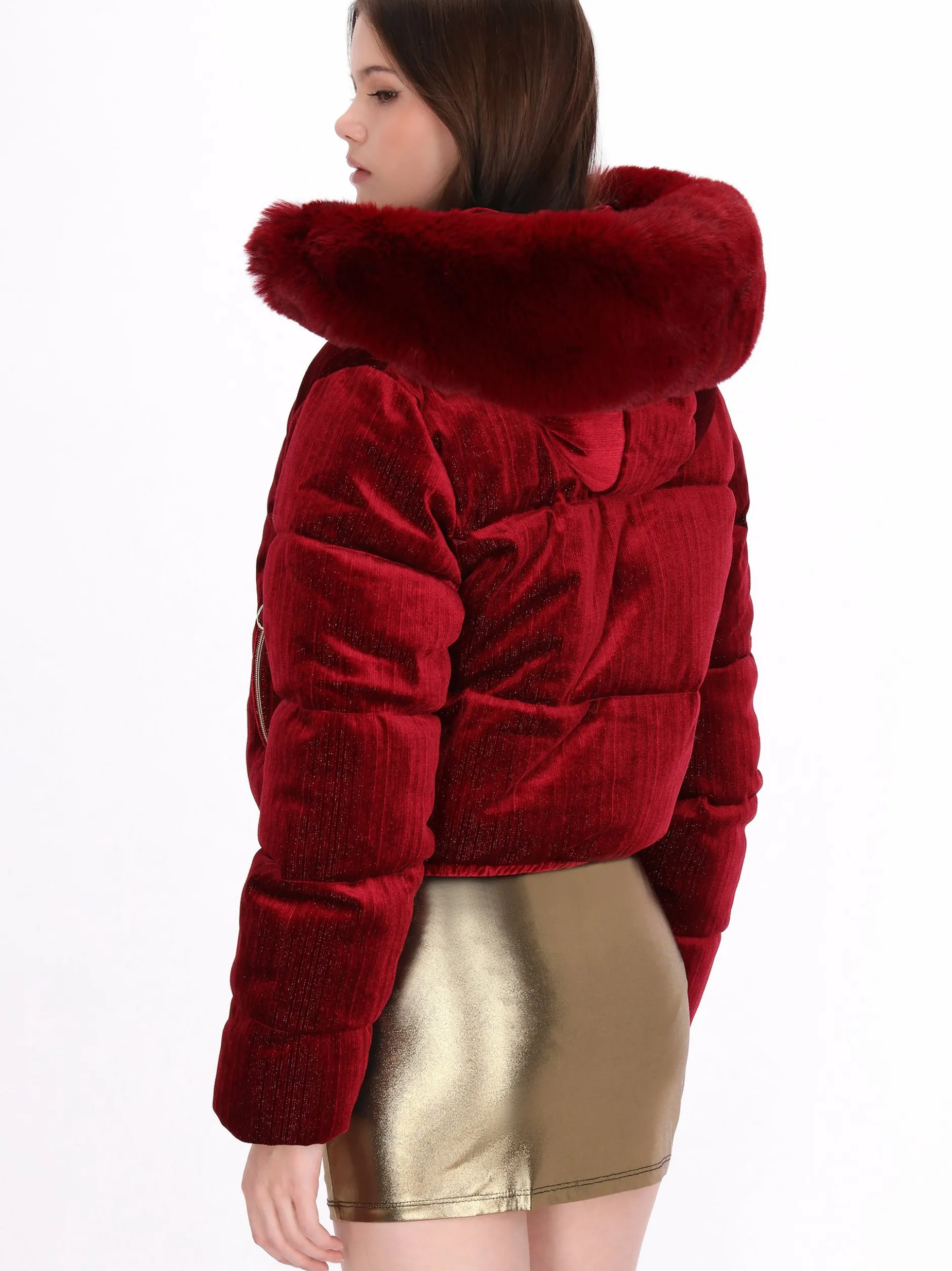 MyMo Damen Jacke in bordeaux
