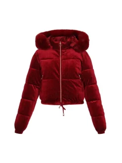 MyMo Damen Jacke in bordeaux