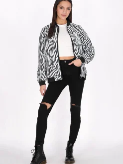 MyMo Damen Jacke in braun