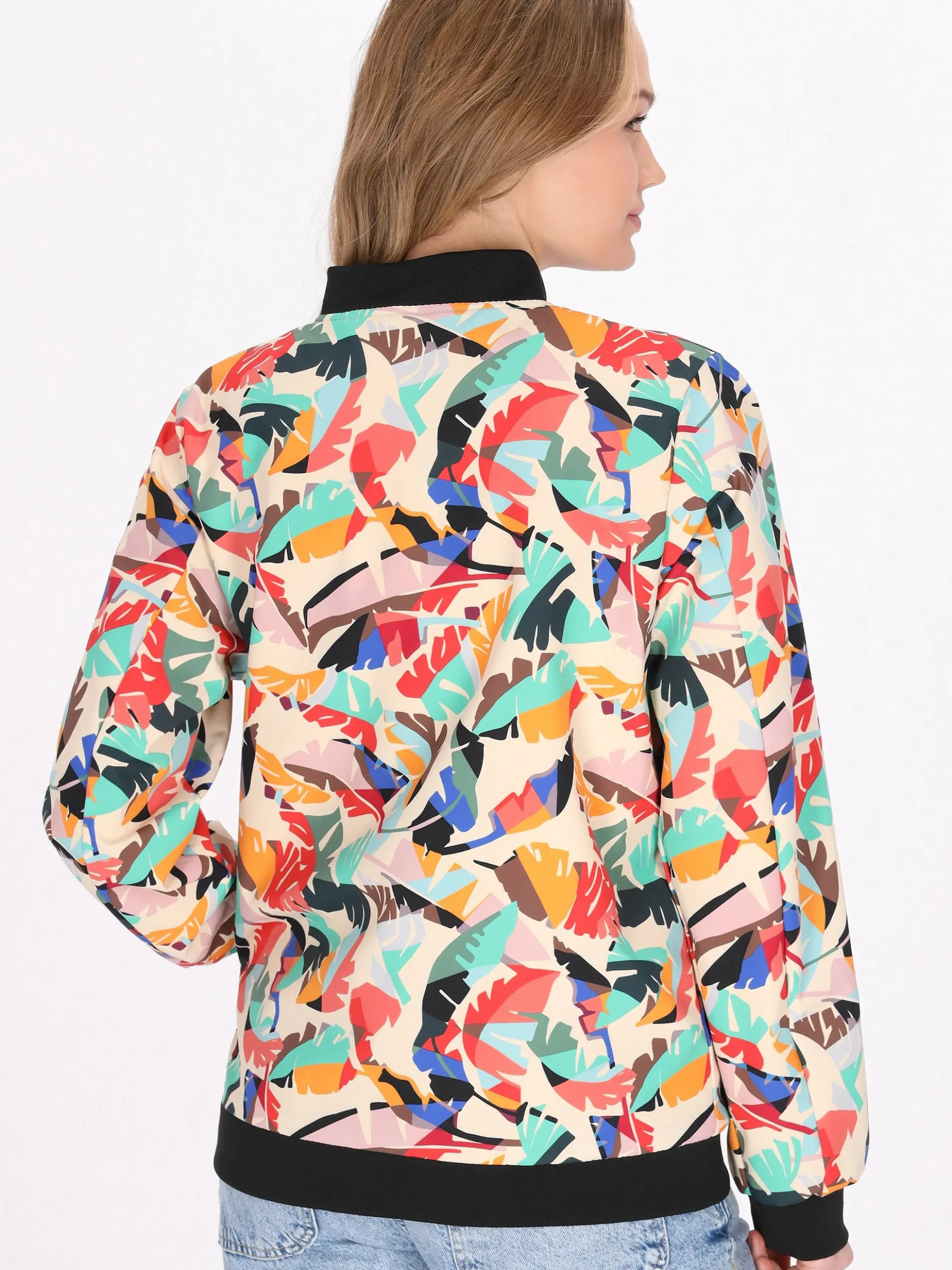MyMo Damen Jacke in ecru