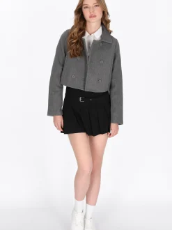 MyMo Damen Jacke in grau