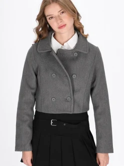 MyMo Damen Jacke in grau