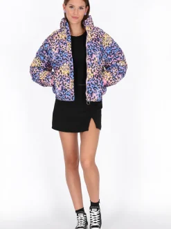 MyMo Damen Jacke in mehrfarbig
