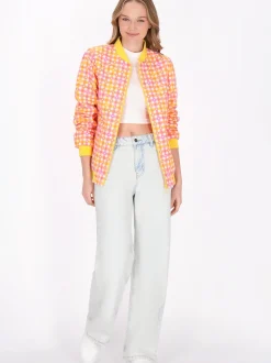 MyMo Damen Jacke in mehrfarbig
