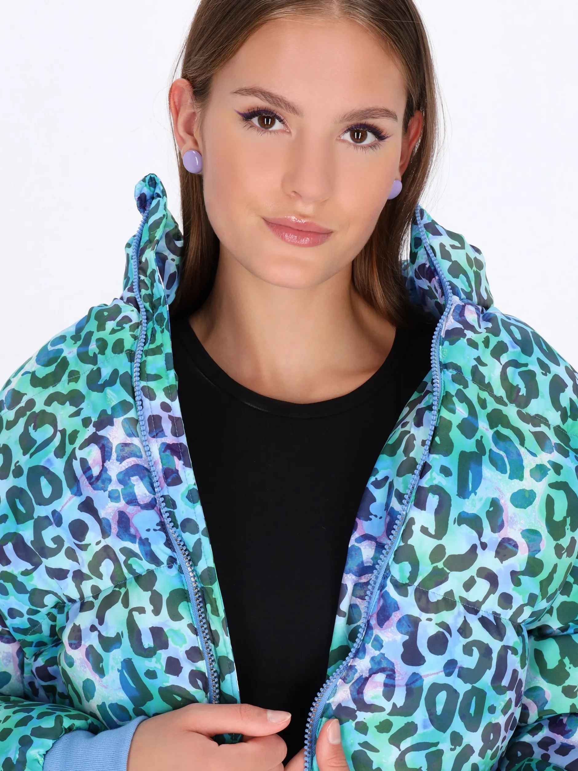MyMo Damen Jacke in mehrfarbig