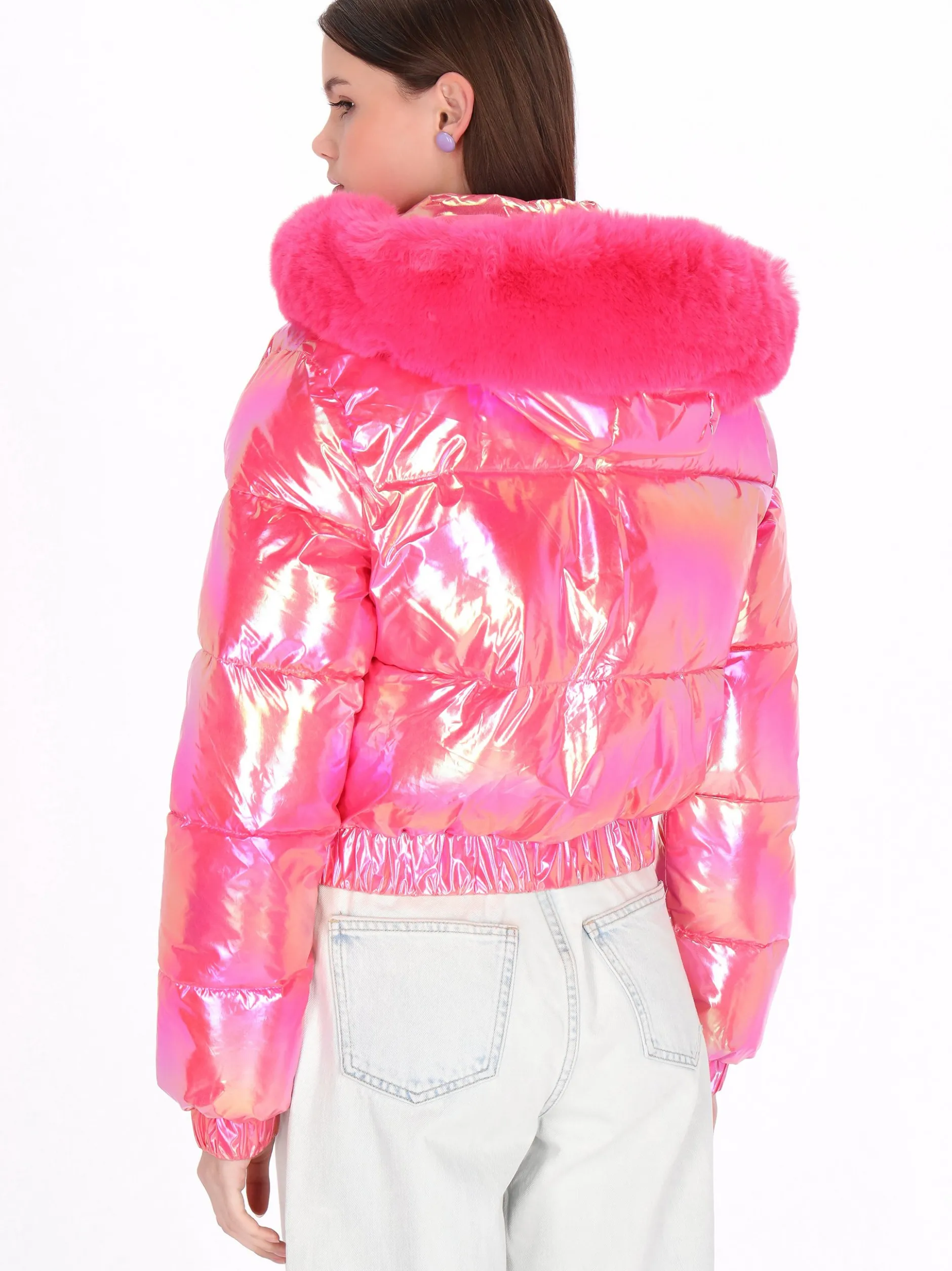 MyMo Damen Jacke in mehrfarbig