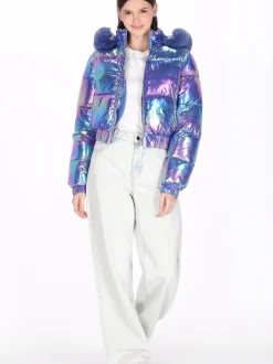 MyMo Damen Jacke in mehrfarbig
