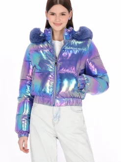 MyMo Damen Jacke in mehrfarbig