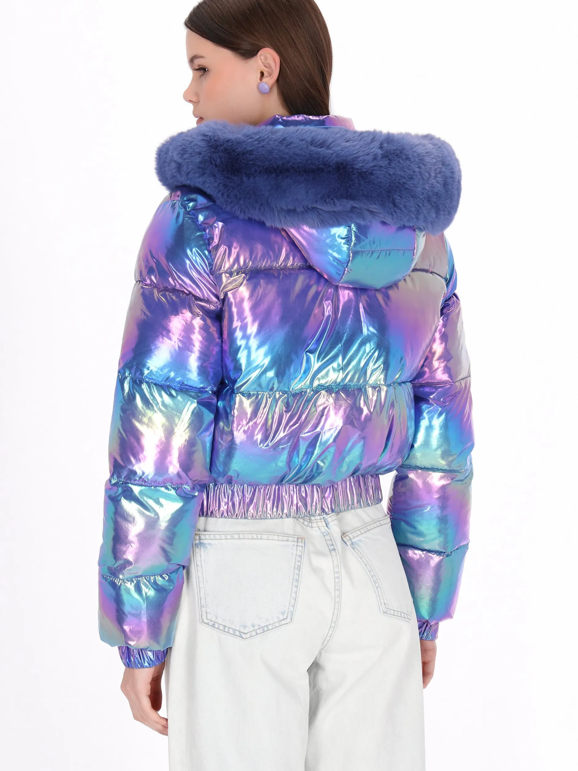 MyMo Damen Jacke in mehrfarbig