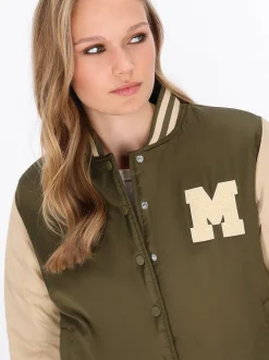MyMo Damen Jacke in oliv