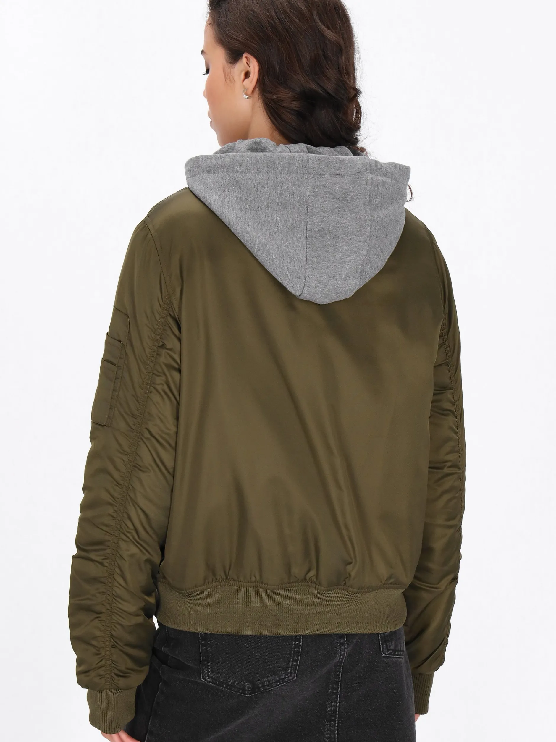 MyMo Damen Jacke in oliv