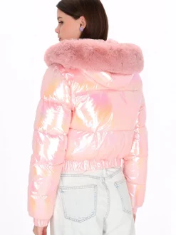 MyMo Damen Jacke in rosa