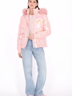 MyMo Damen Jacke in rosa