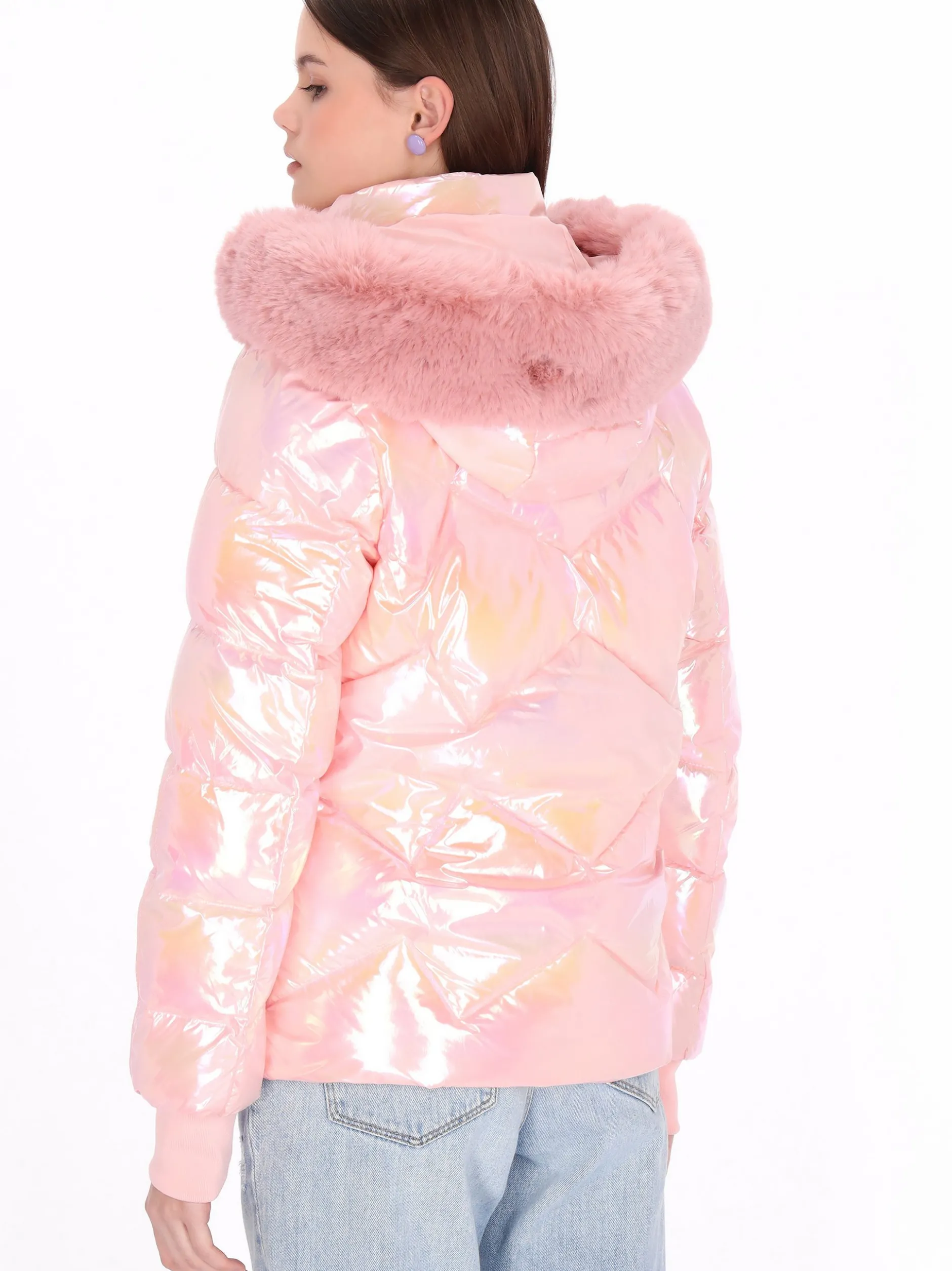 MyMo Damen Jacke in rosa