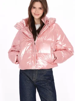 MyMo Damen Jacke in rosenholz