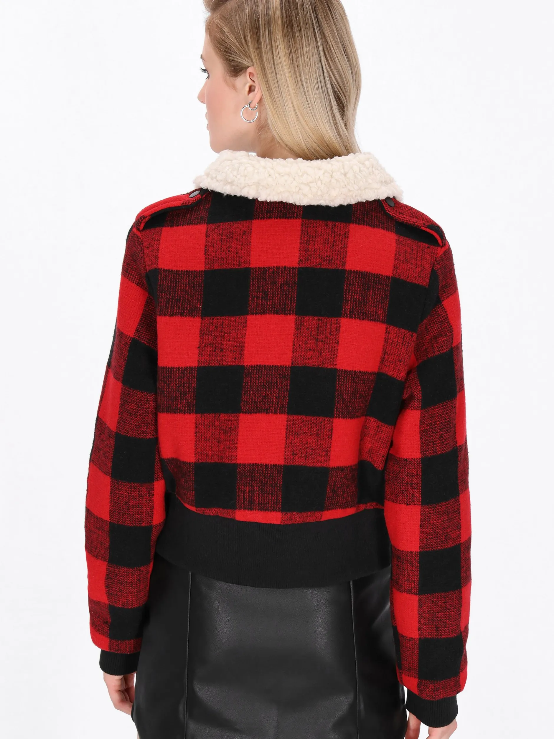 MyMo Damen Jacke in rot