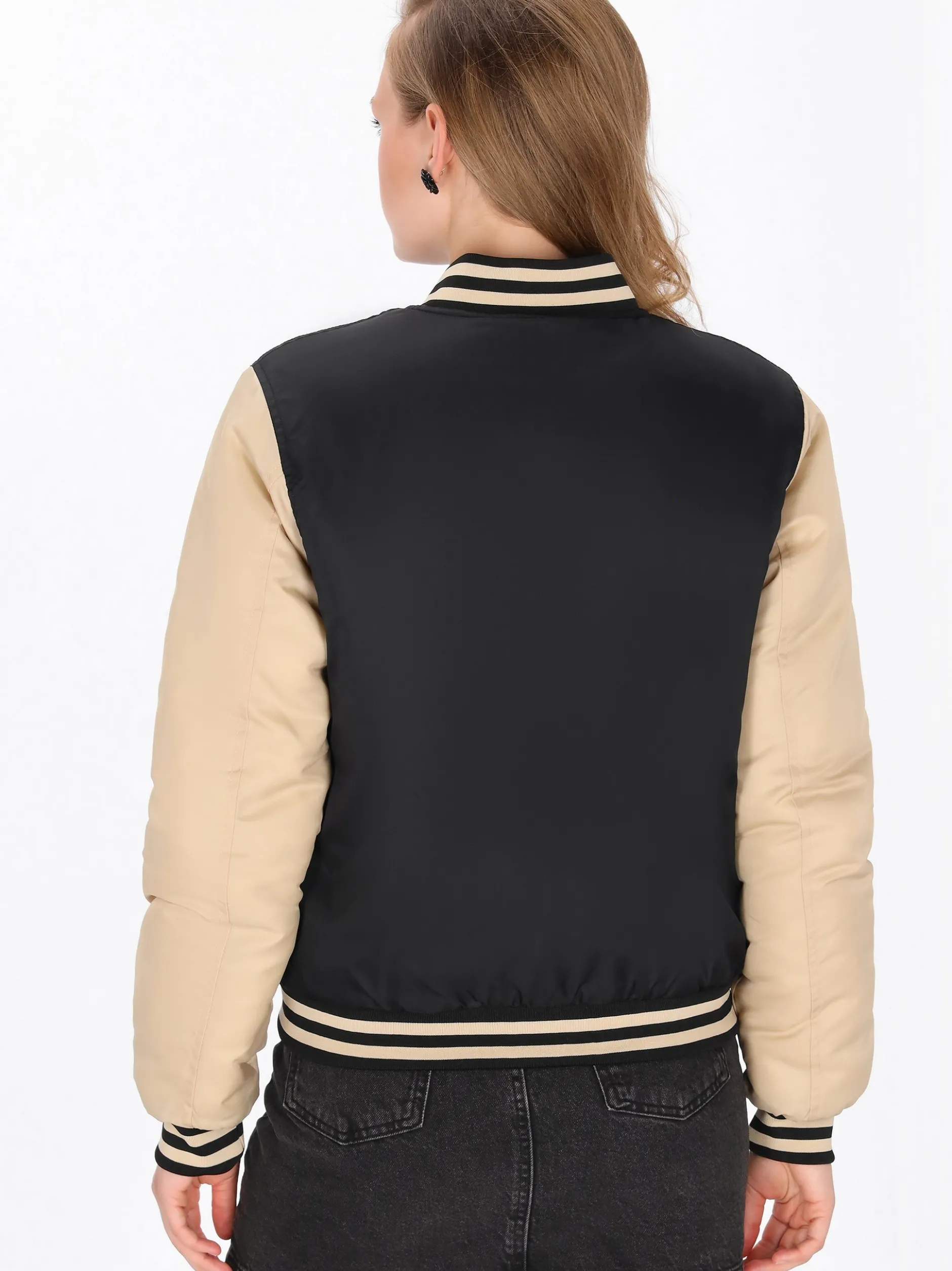 MyMo Damen Jacke in schwarz