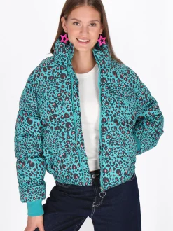 MyMo Damen Jacke in türkis
