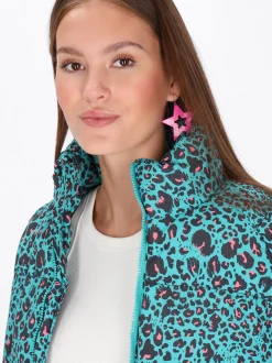MyMo Damen Jacke in türkis
