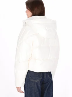 MyMo Damen Jacke in weiß