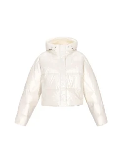 MyMo Damen Jacke in weiß