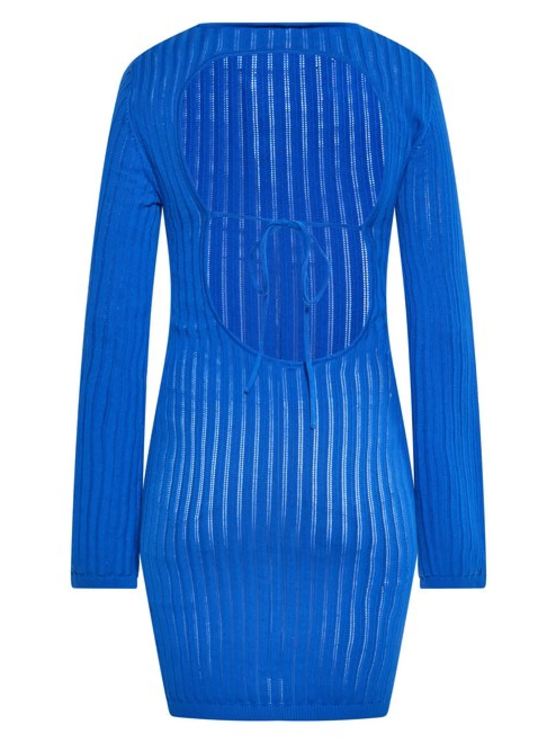 MyMo Damen Kleid in blau - Ausschnitt: Rundhals