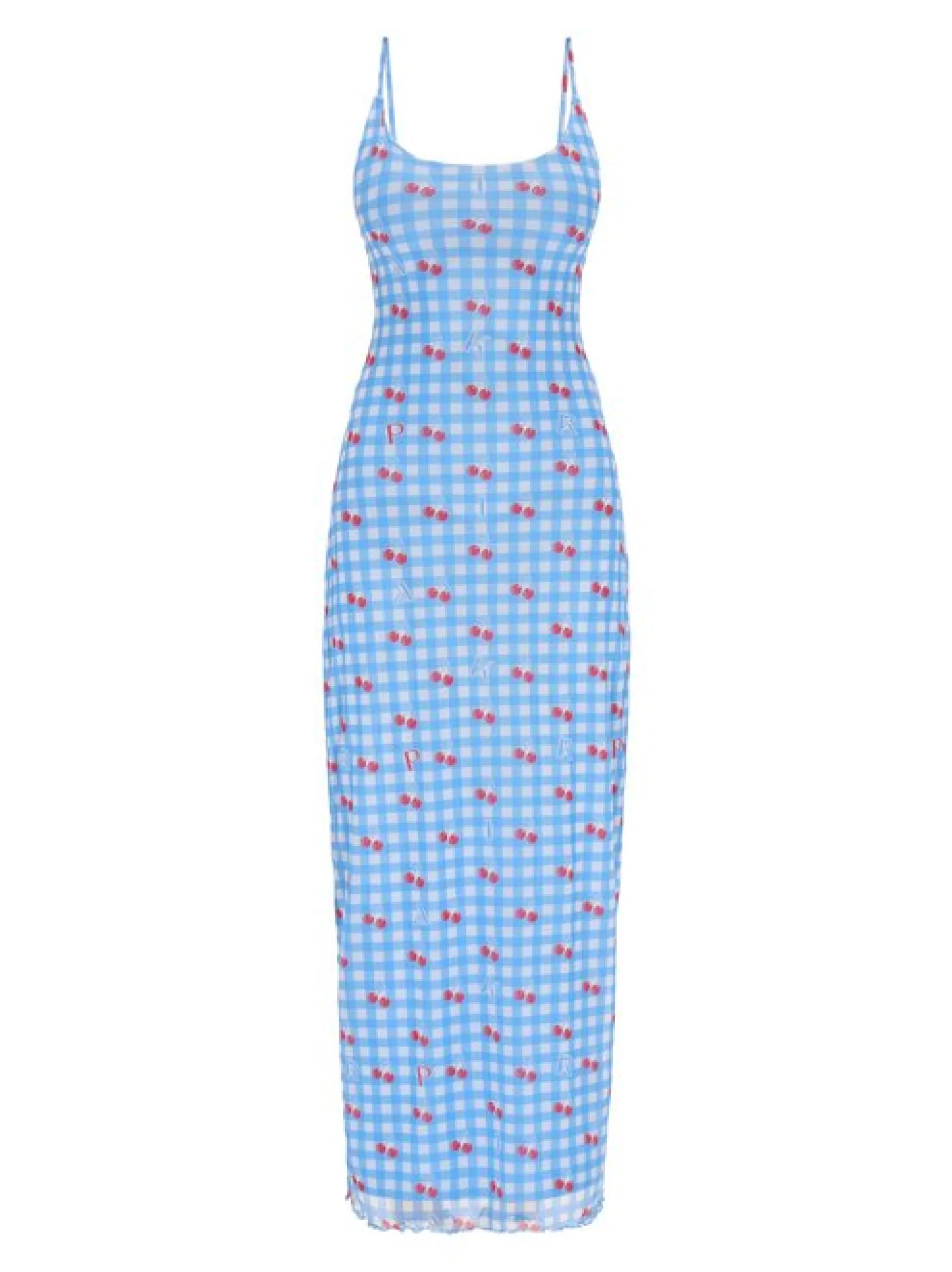 MyMo Damen Kleid in blau - Länge: mittel