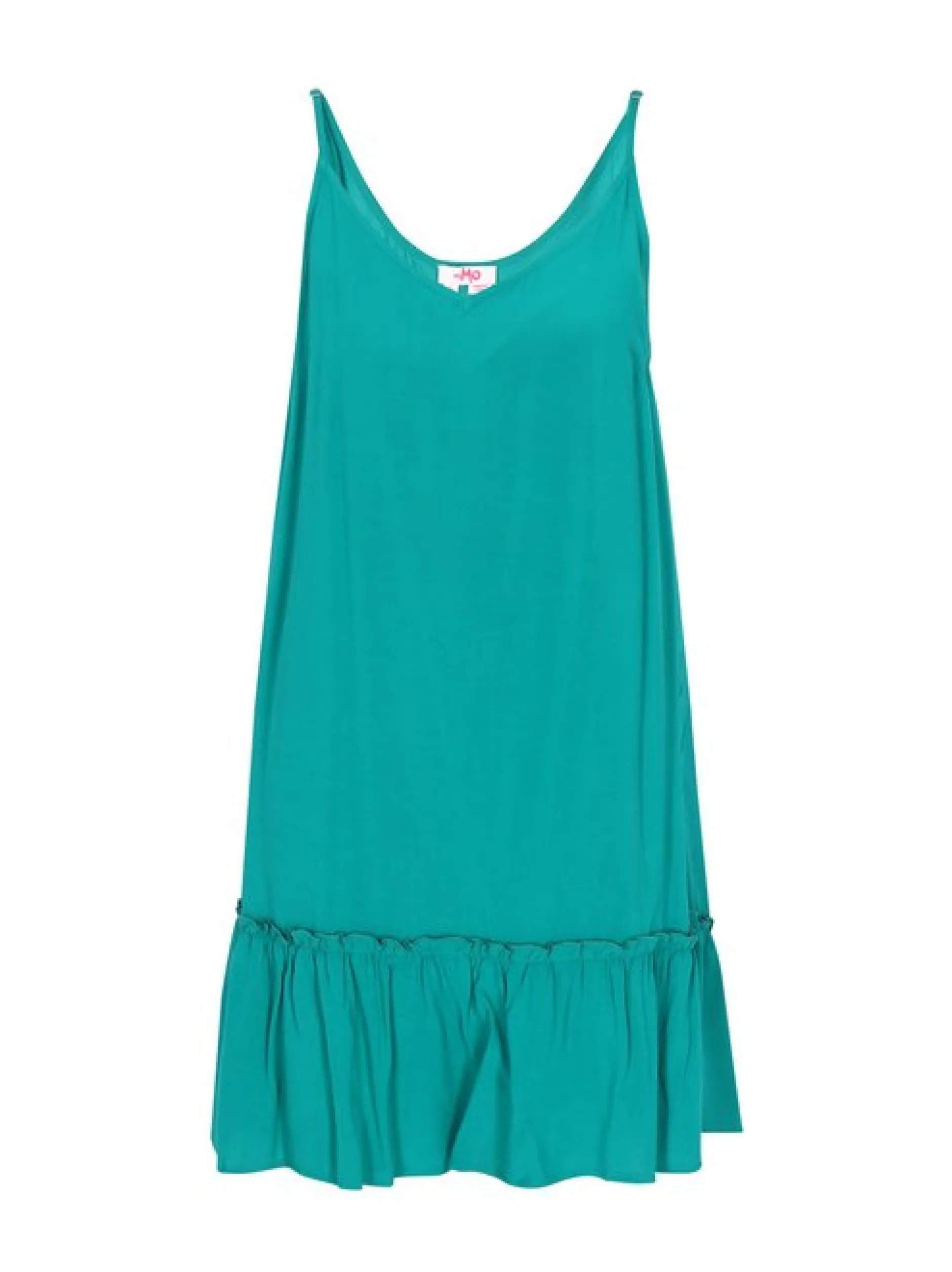 MyMo Damen Kleid in grün - Länge: mittel
