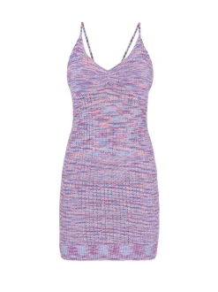 MyMo Damen Kleid in mehrfarbig - Länge: mittel