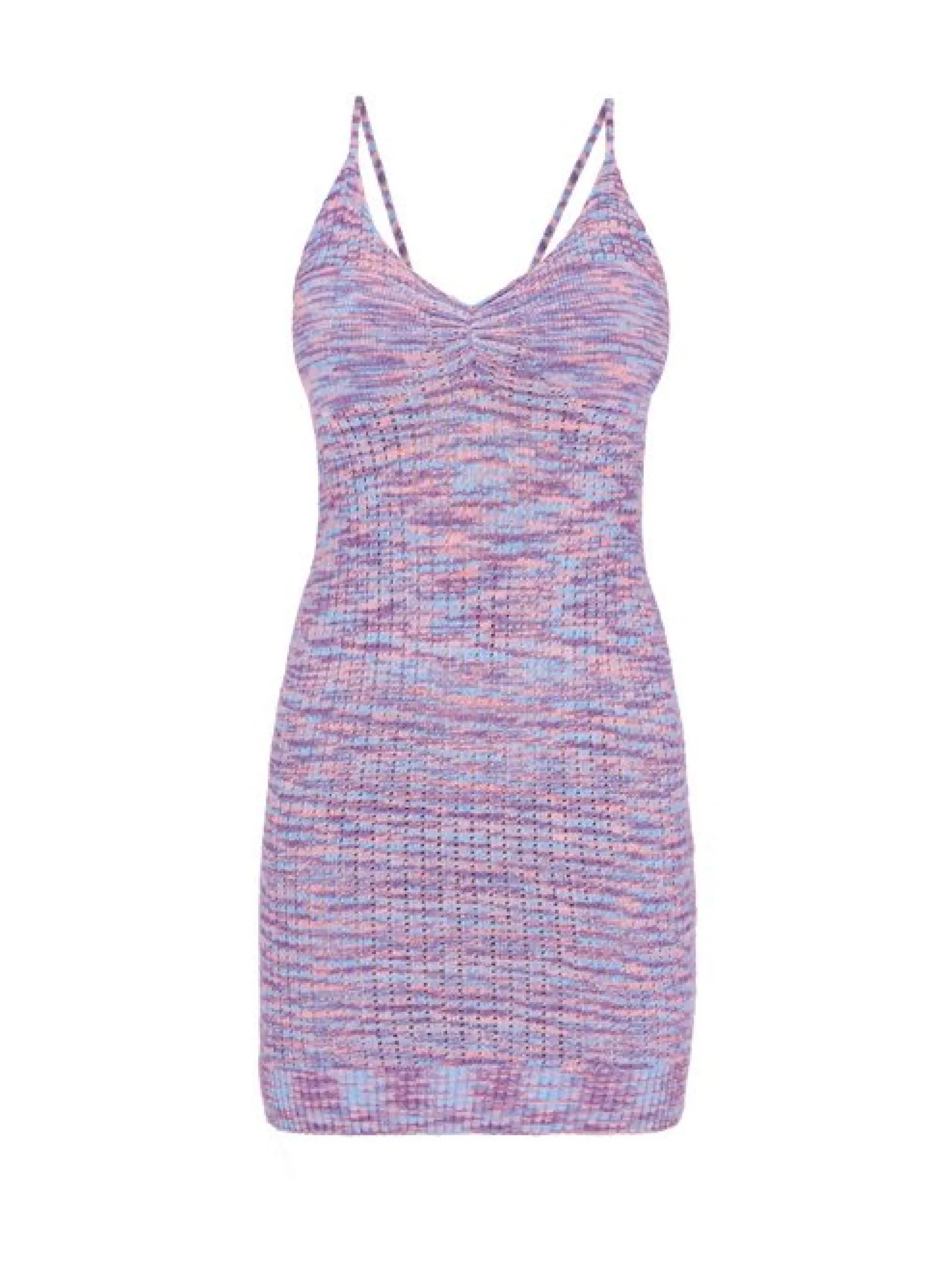 MyMo Damen Kleid in mehrfarbig - Länge: mittel