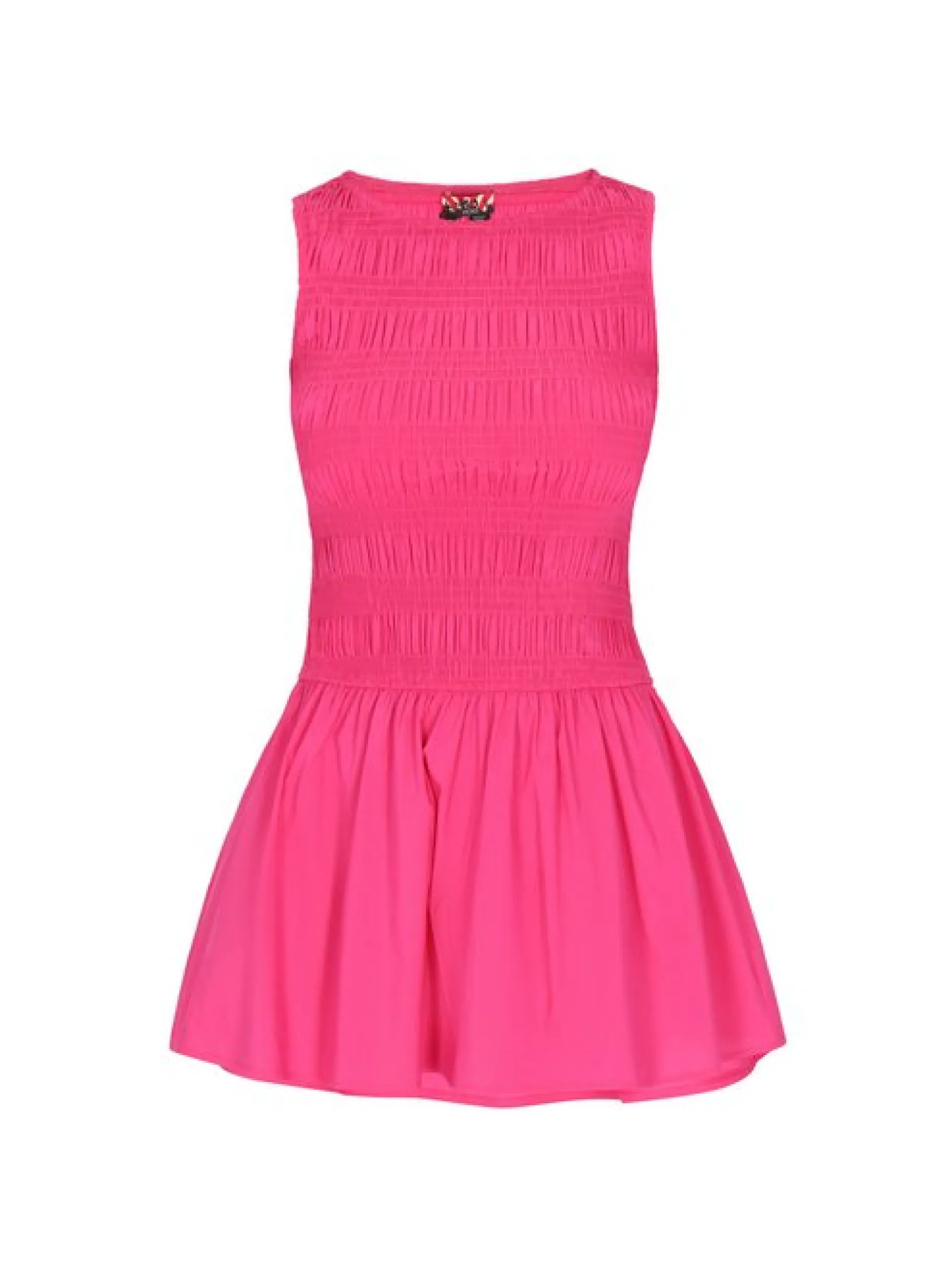 MyMo Damen Kleid in pink - Länge: mittel