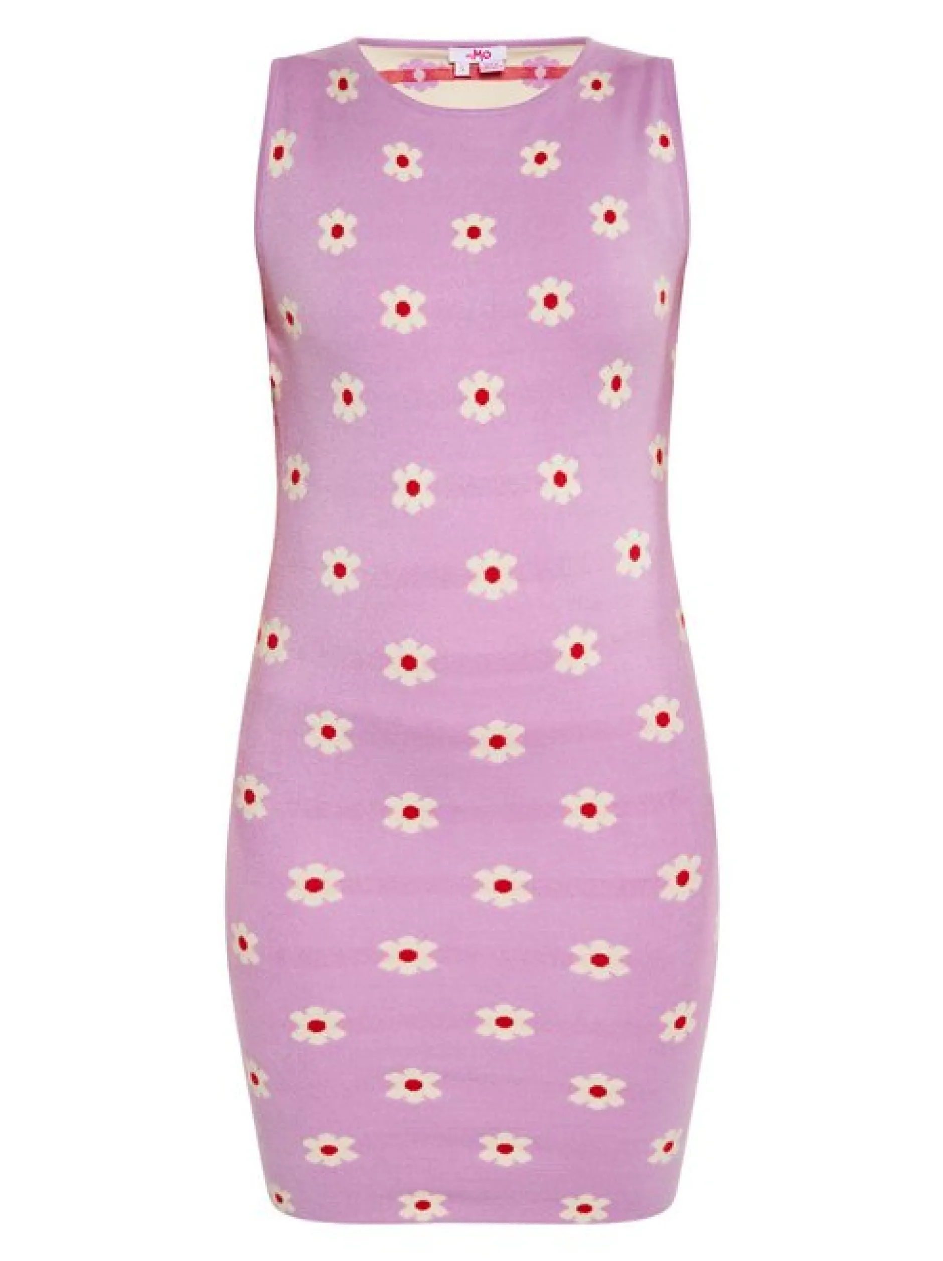 MyMo Damen Kleid in purple - Ausschnitt: Rundhals