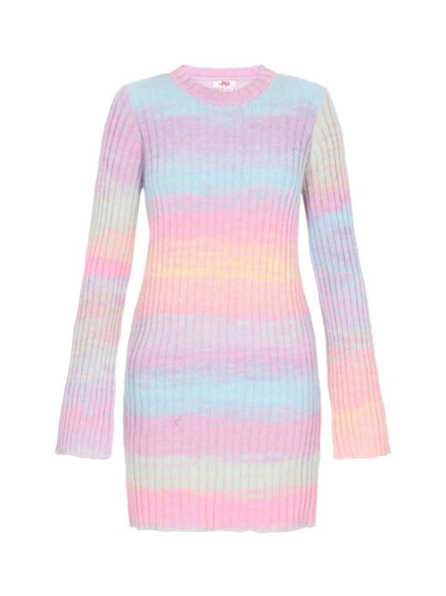 MyMo Damen Kleid in rosa - Ausschnitt: Rundhals