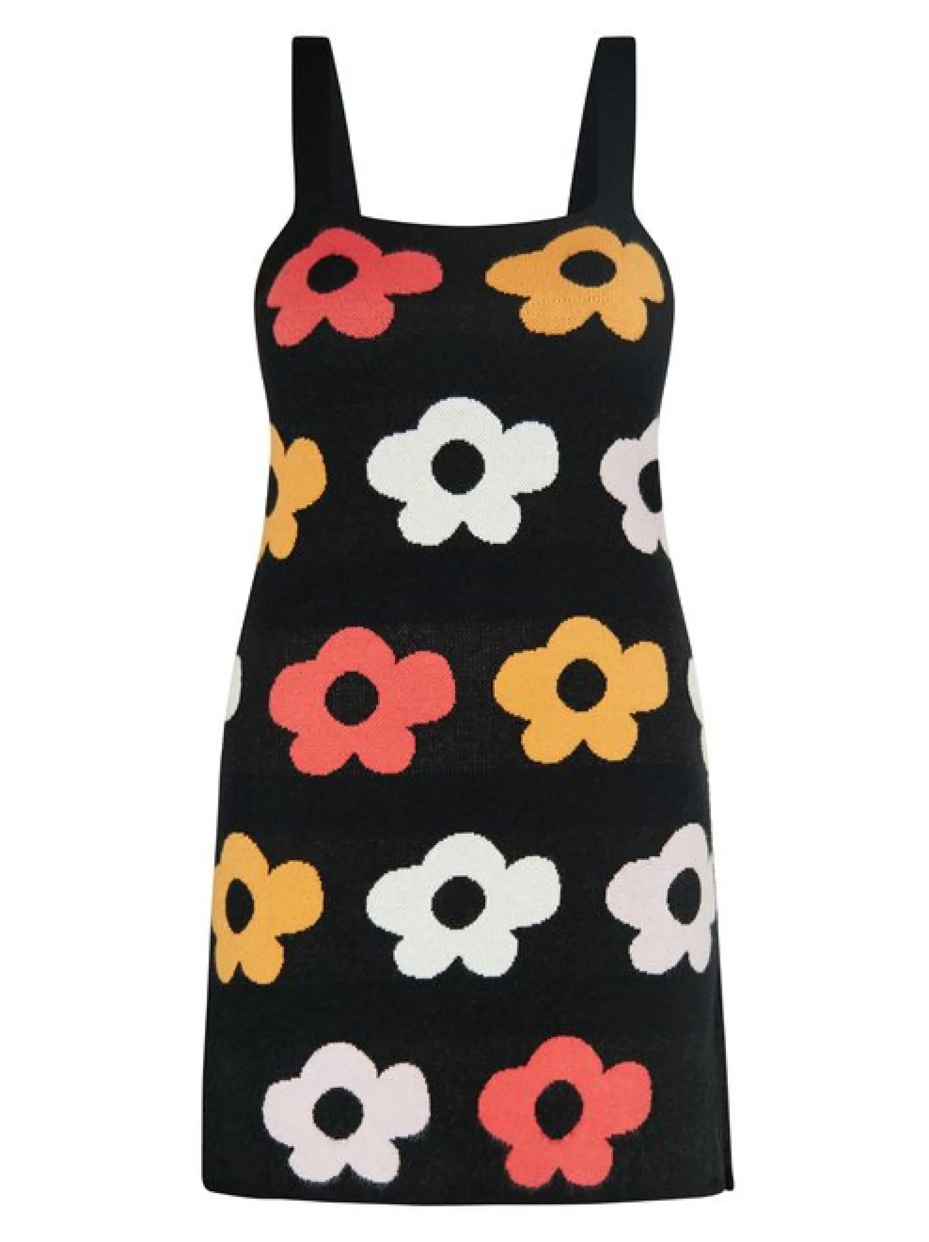 MyMo Damen Kleid in schwarz