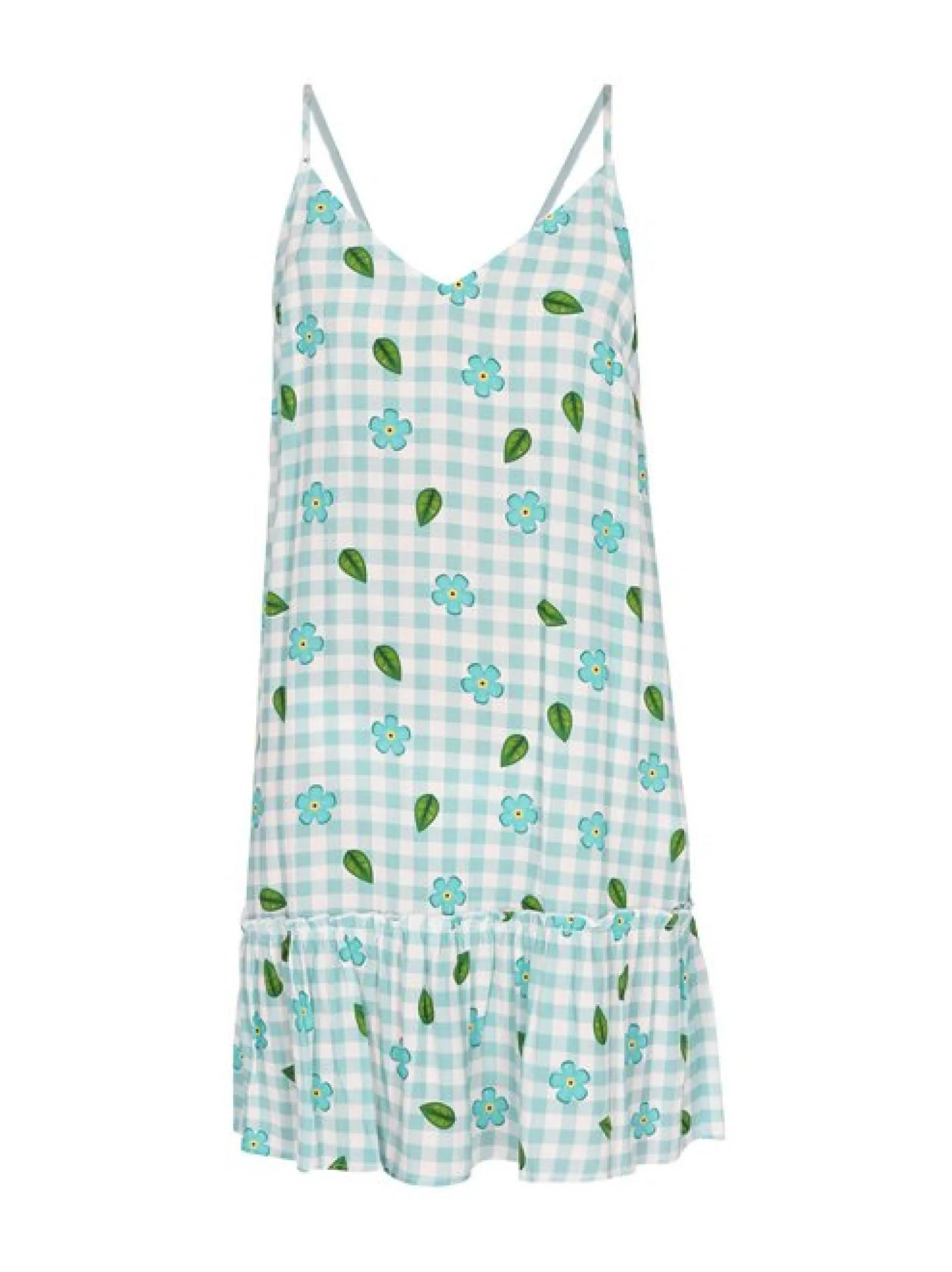MyMo Damen Kleid in türkis - Länge: mittel