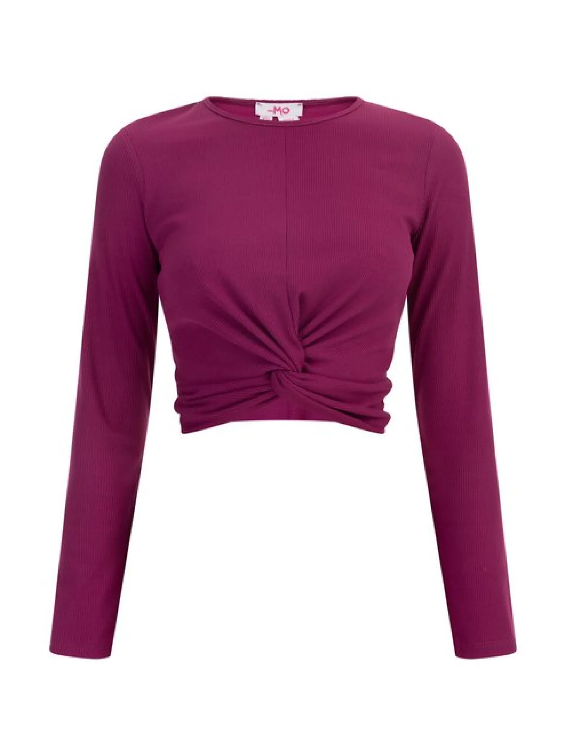 MyMo Damen Langarmshirt in fuchsia