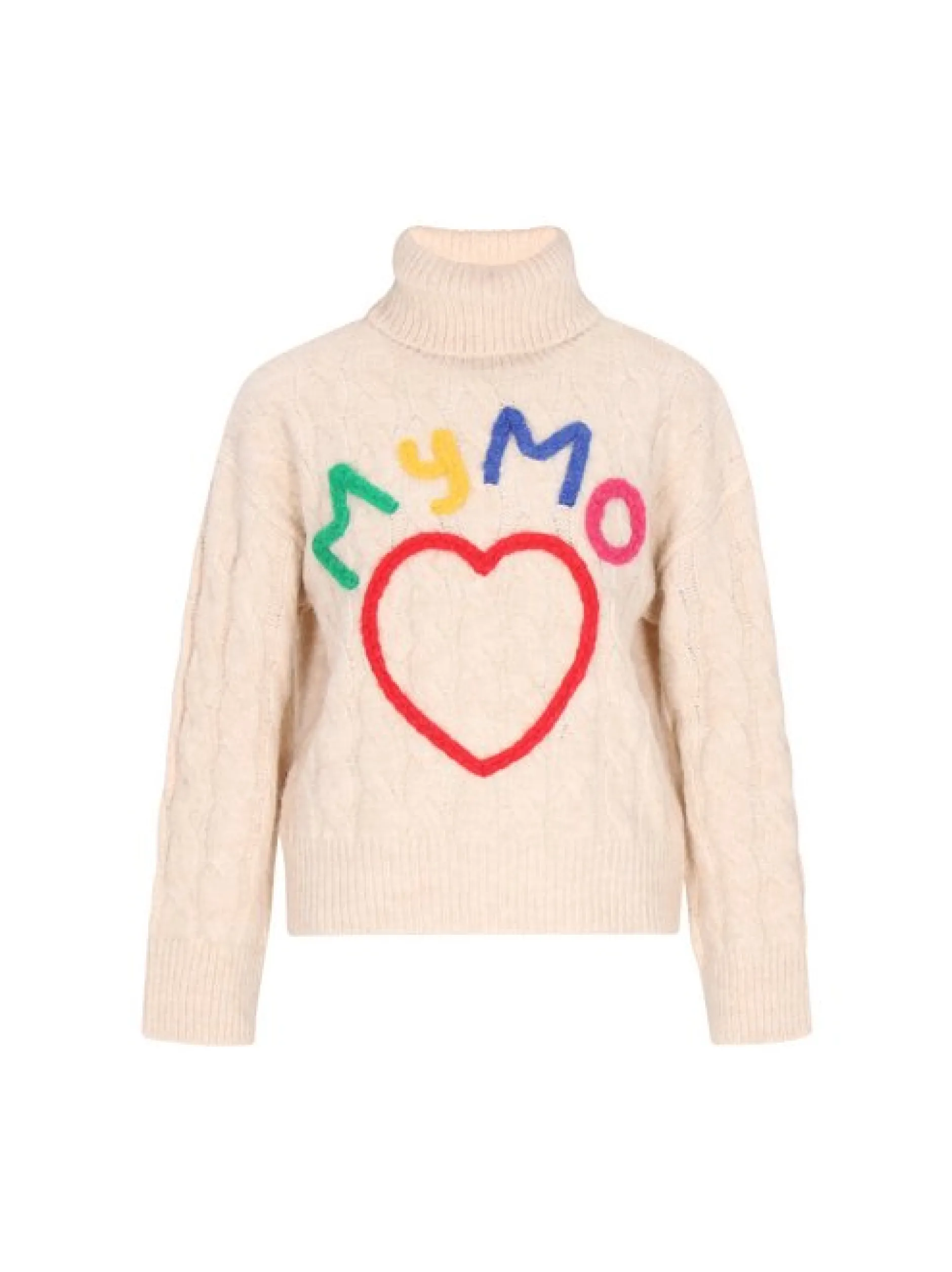 MyMo Damen Pullover in beige