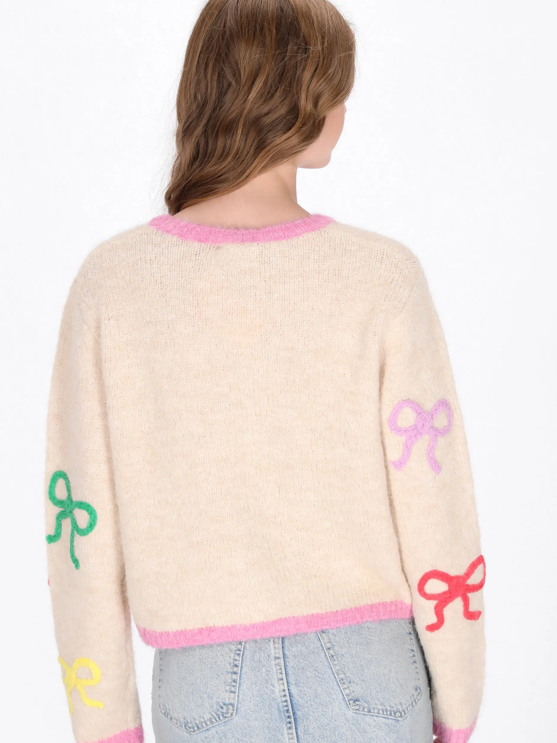 MyMo Damen Pullover in beige