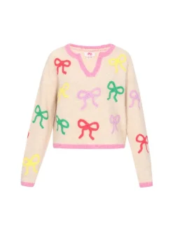 MyMo Damen Pullover in beige