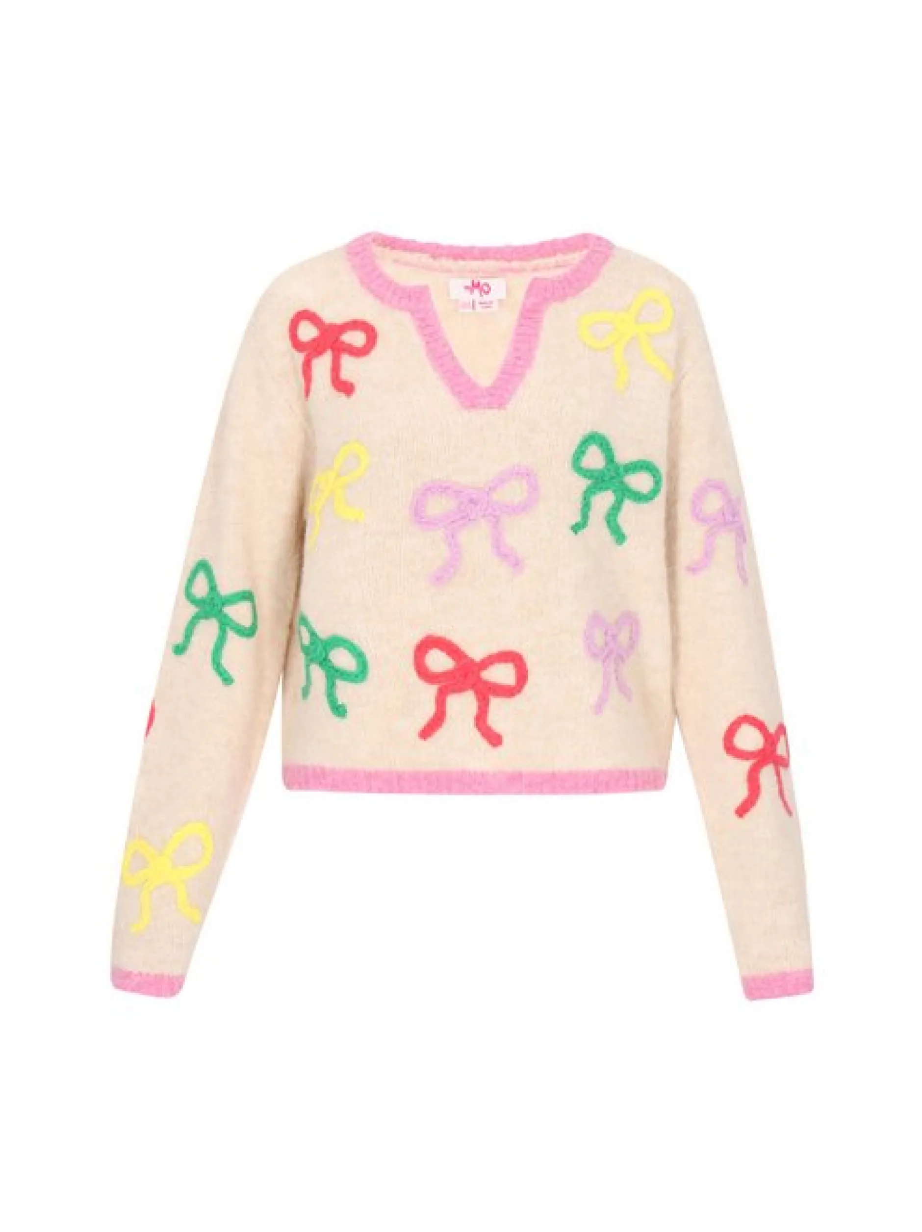 MyMo Damen Pullover in beige