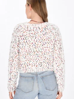 MyMo Damen Pullover in ecru